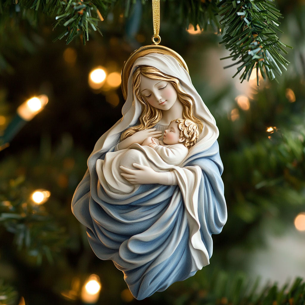 Holy Refuge CP0112143CL Christmas Ornament