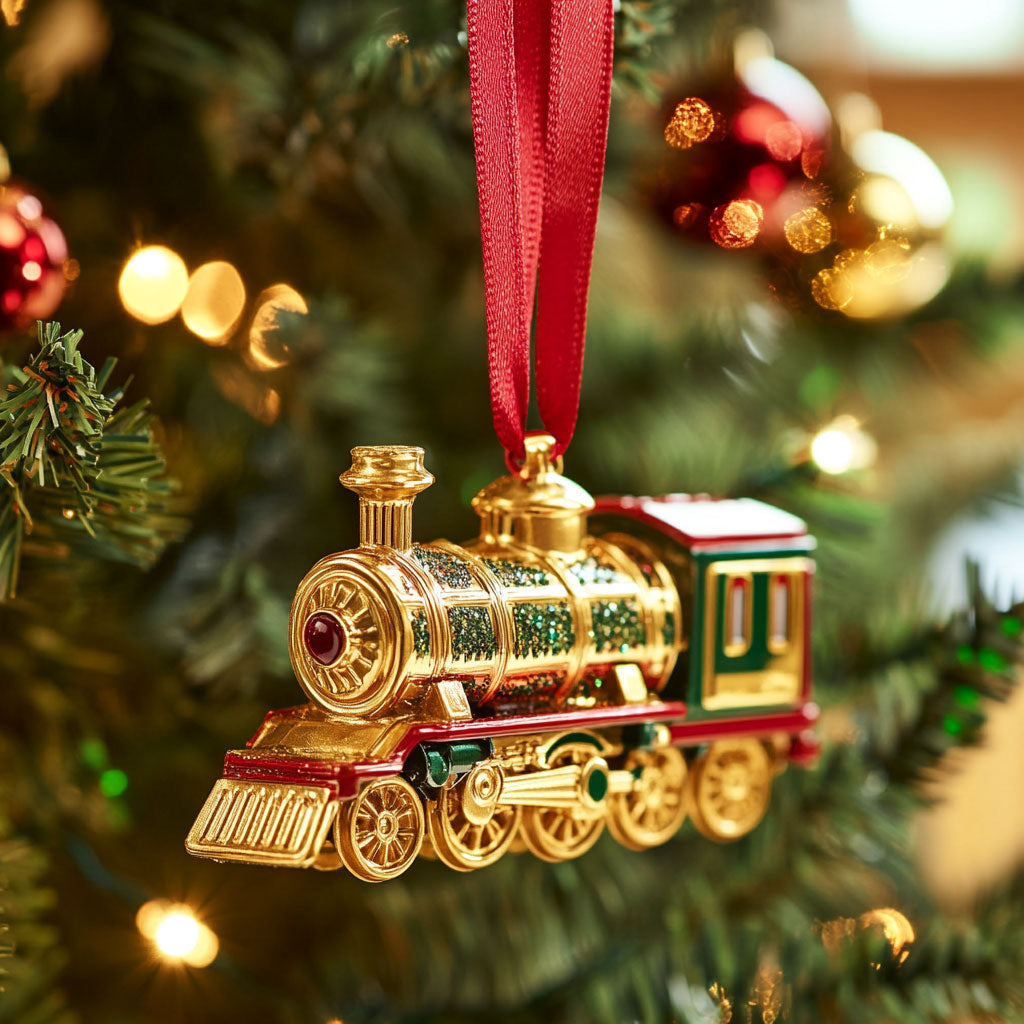 Cozy Train CW1110026CL Christmas Ornament