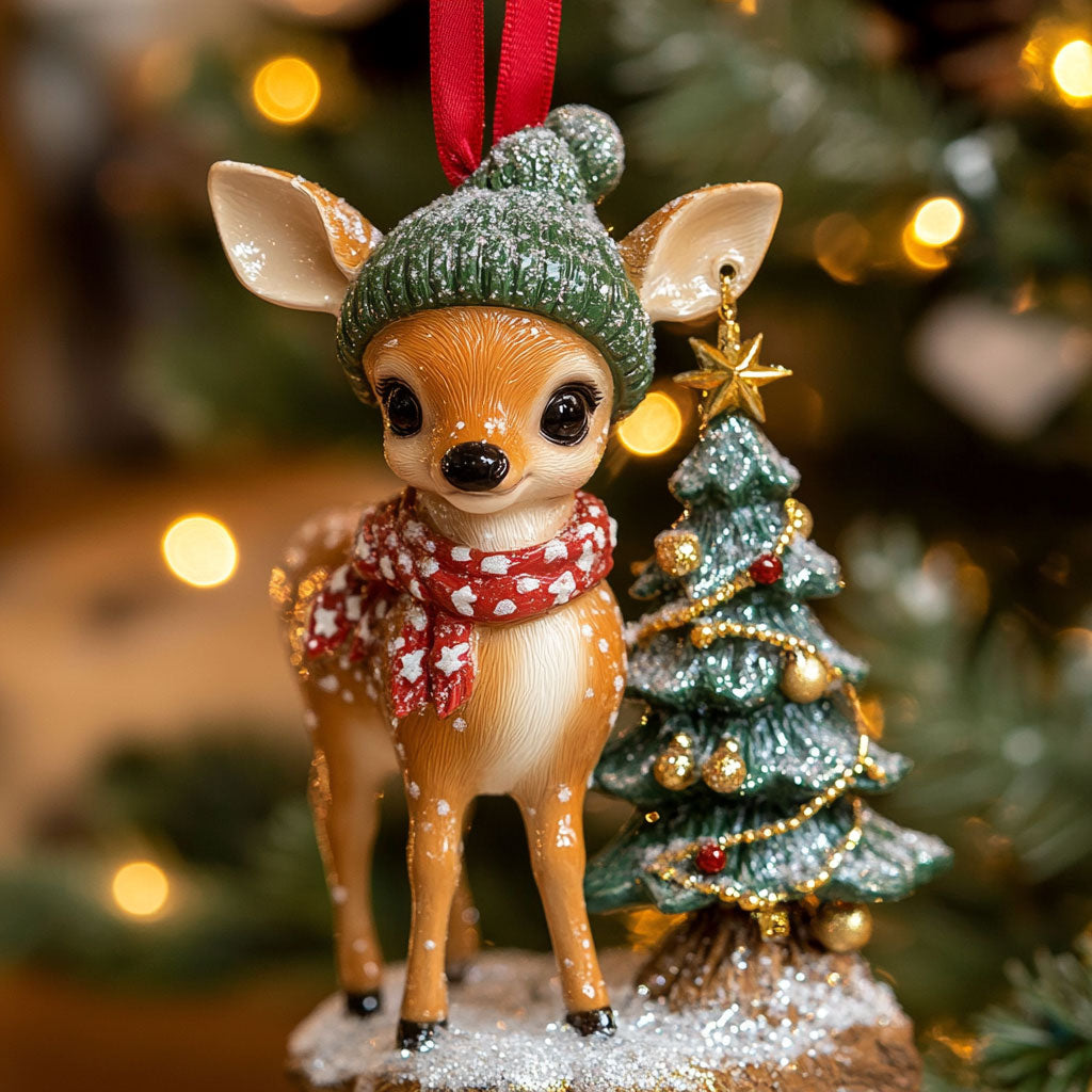 Deer Magic CW1410047CL Christmas Ornament