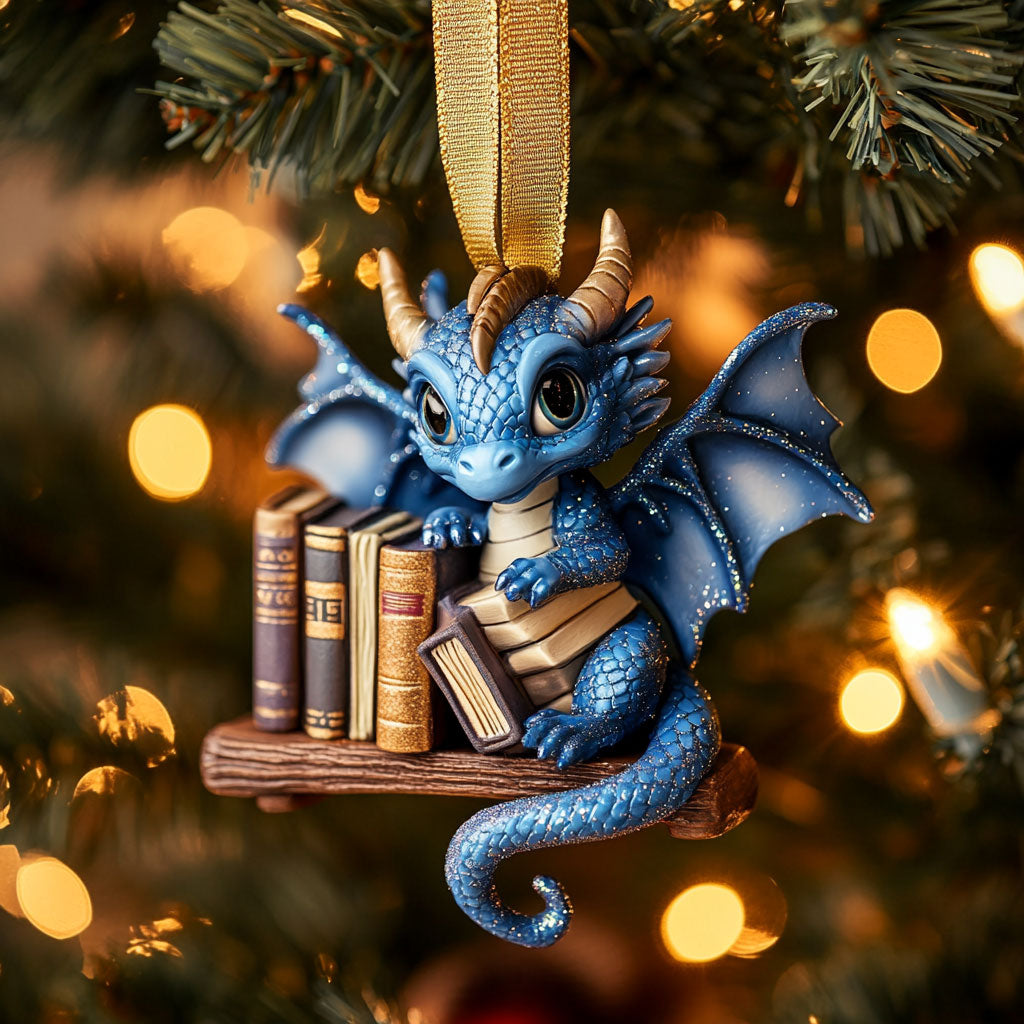 Dragon Festive Lights WN2411026CL Christmas Ornament