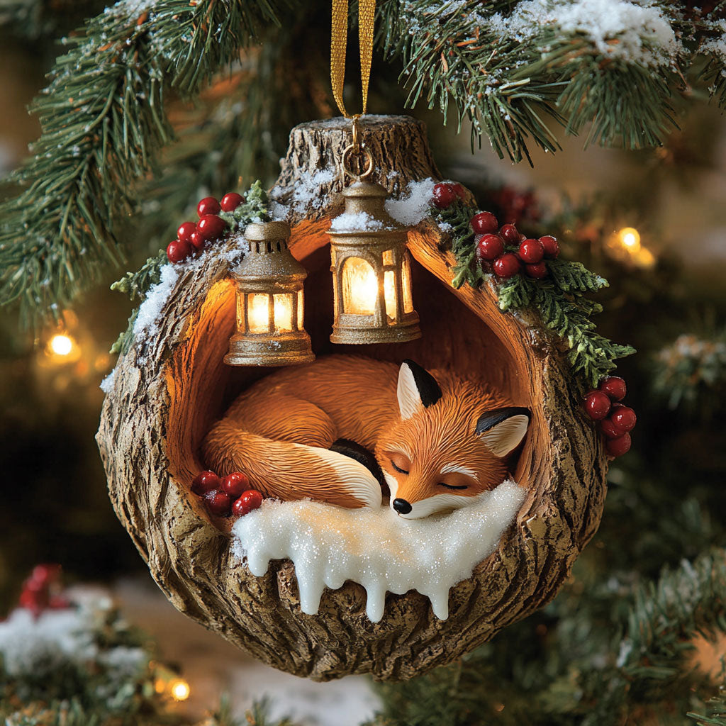 Winter Fox CP0312227CL Christmas Ornament