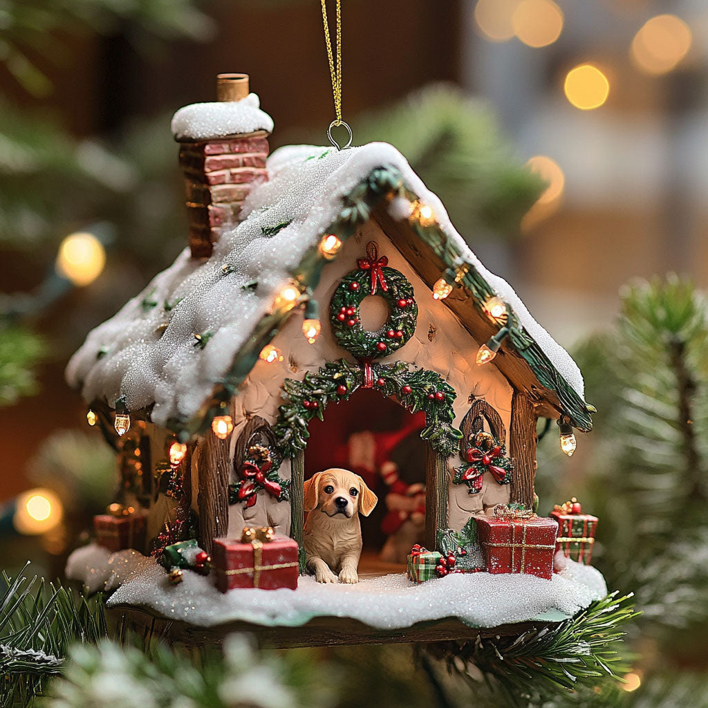 Festive Kennel WJ2511025CL Christmas Ornament