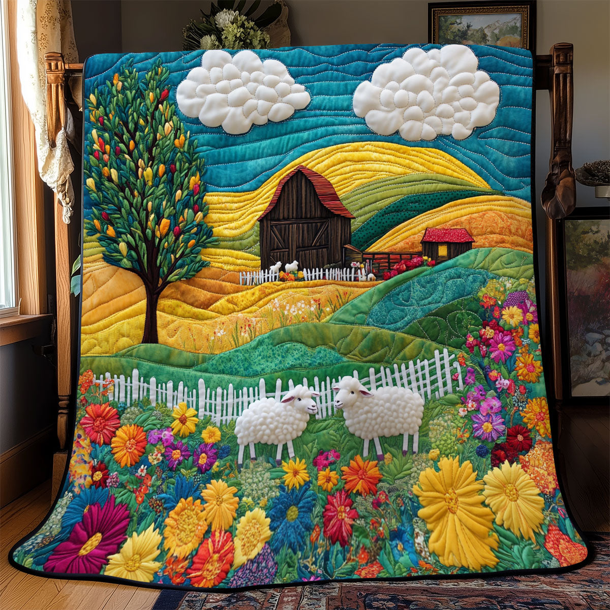 Fluffy Meadow WJ0601028CL Quilt