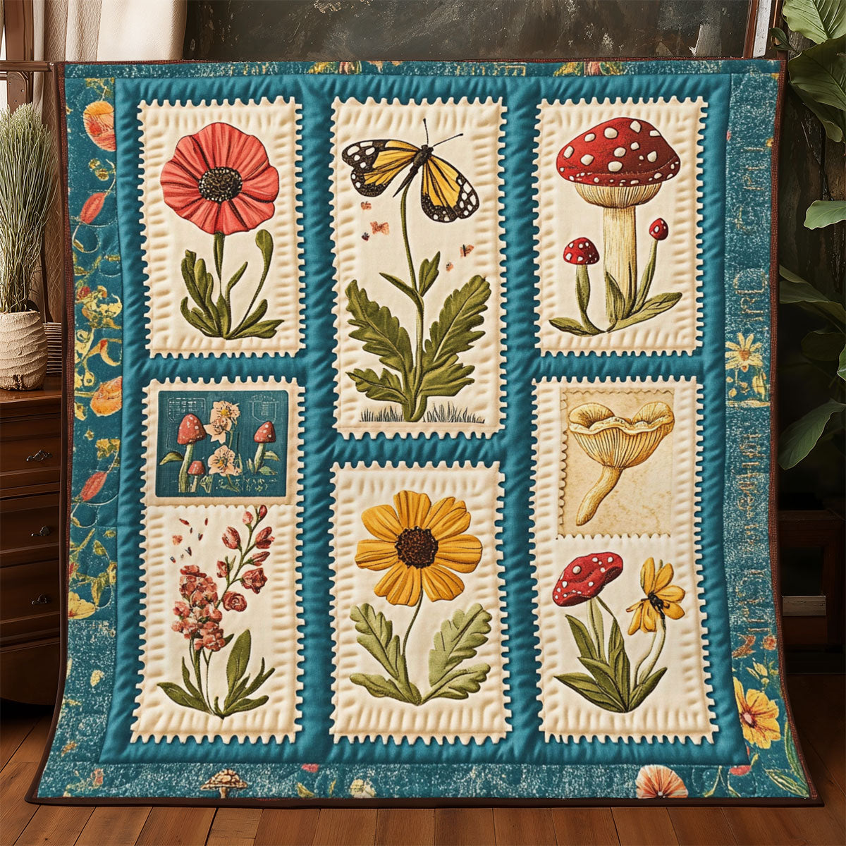 Forest Postage WJ1001031CL Quilt