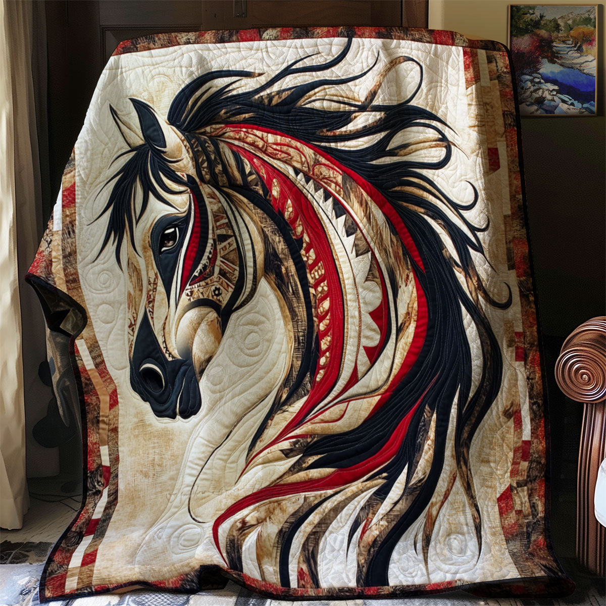 Gallop Of The Plains WJ0701056CL Quilt