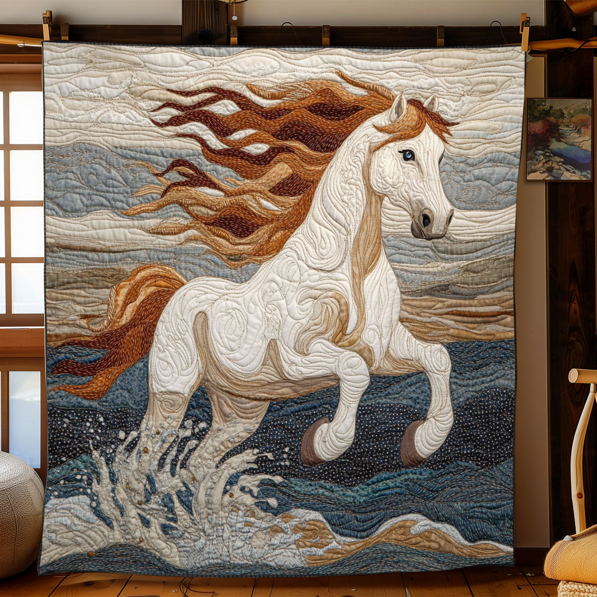 Galloping WJ0701059CL Quilt