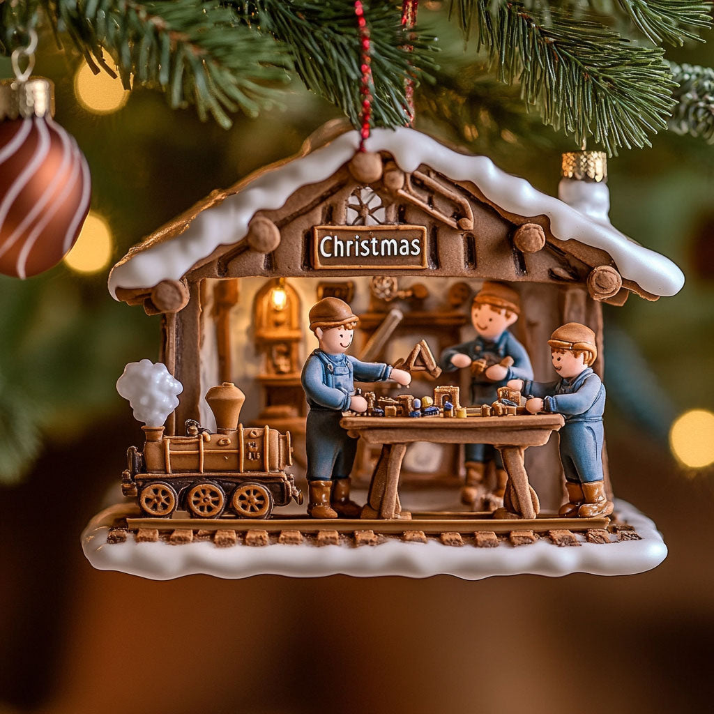 Ginger Workshop WJ0312367CL Christmas Ornament