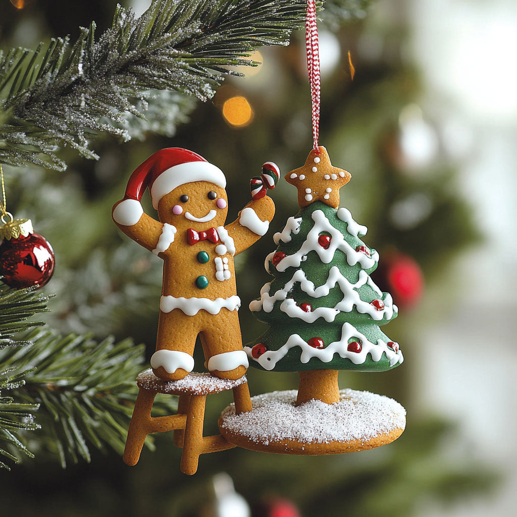 Gingerbread WJ0312384CL Christmas Ornament