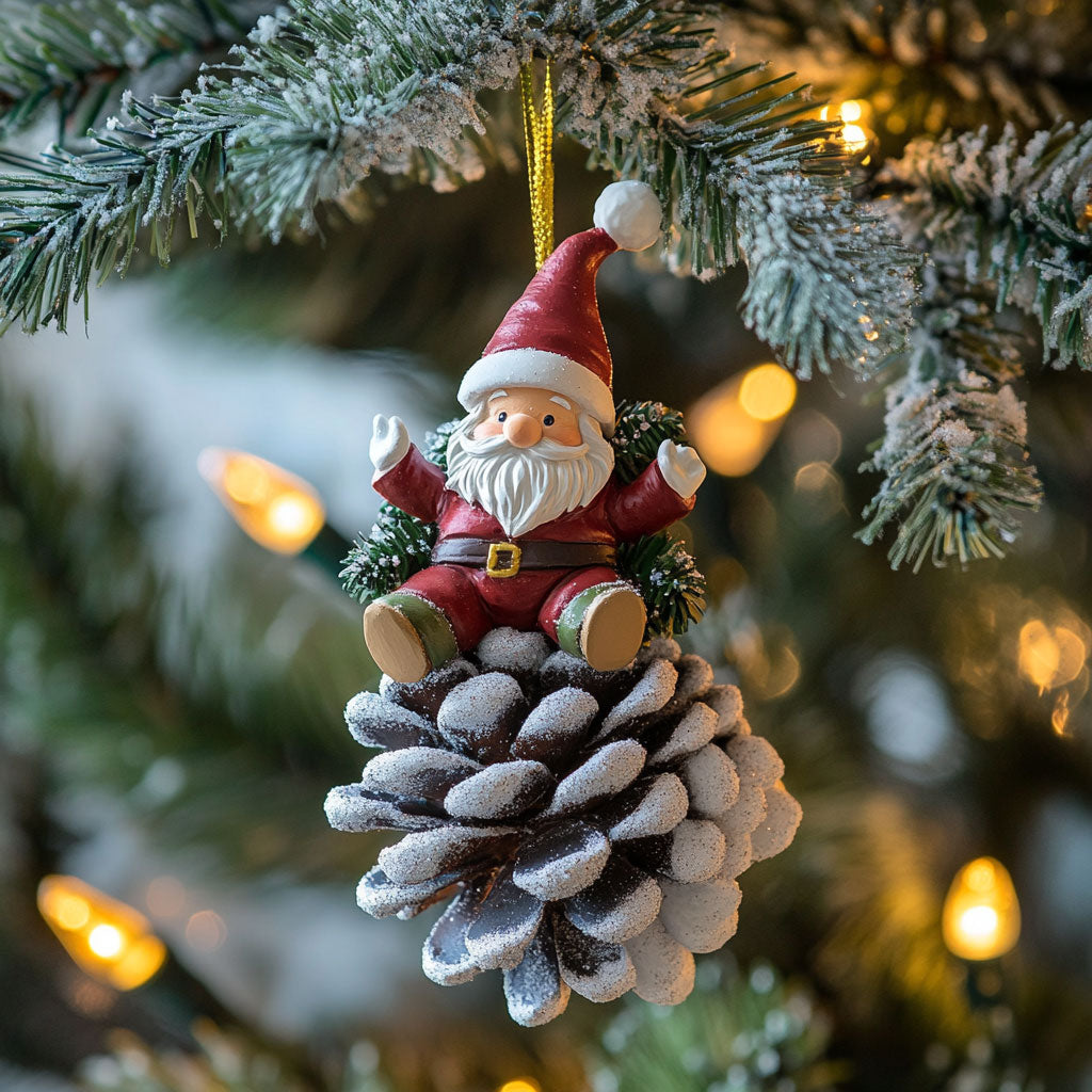 Gnome Santa WJ2711132CL Christmas Ornament