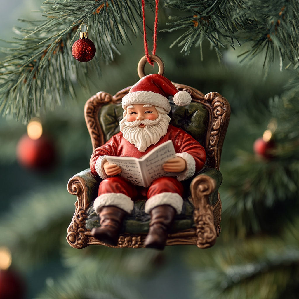 Happy Santa WJ2411045CL Christmas Ornament