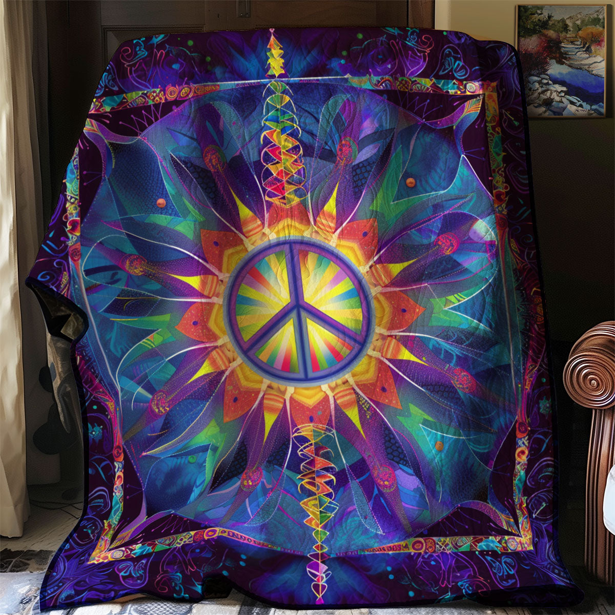 Hippie Sun WJ0801061CL Quilt