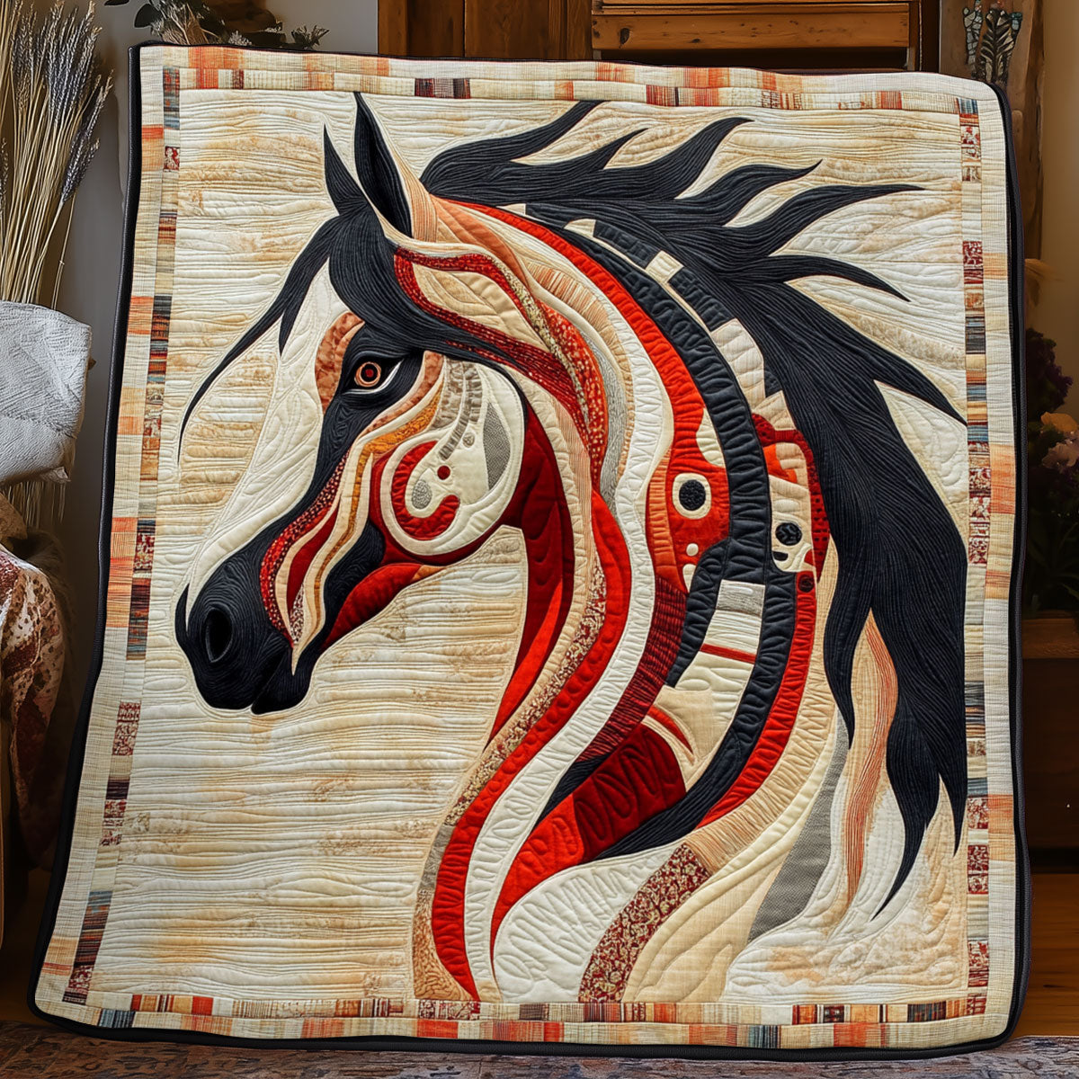 Horse Spirit Flow WJ0801033CL Quilt
