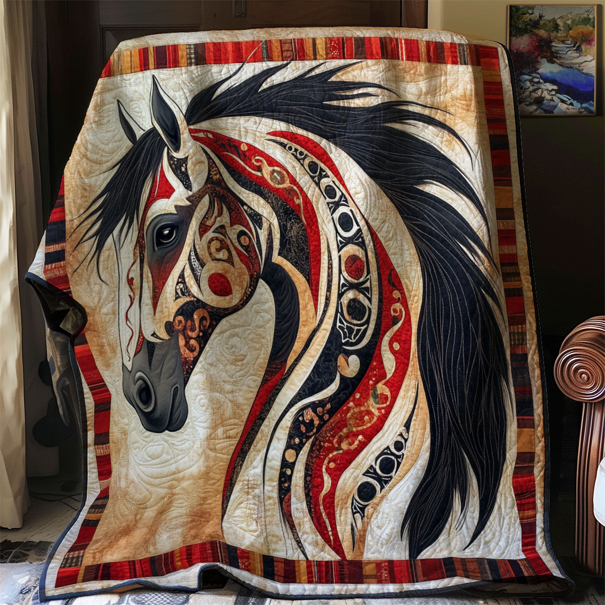 Horse Spirit Mirage WJ0801034CL Quilt