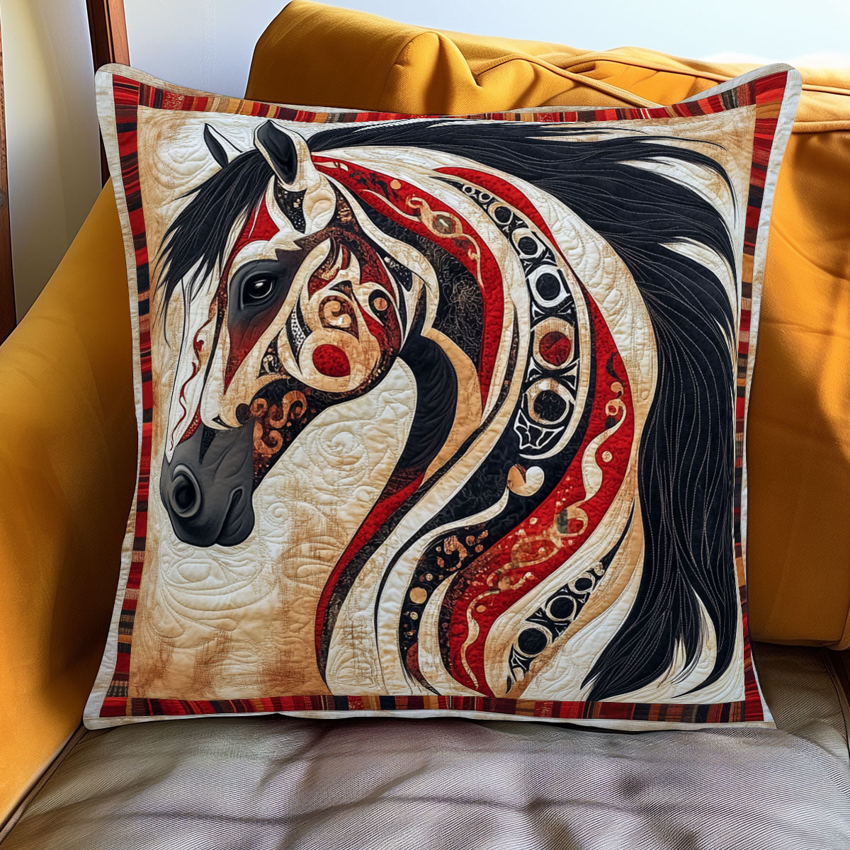 Horse Spirit Mirage WJ0801094CL Quilt Pillow Case