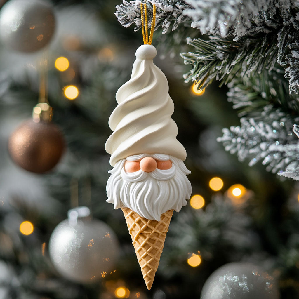 Ice Scnome WJ2711134CL Christmas Ornament