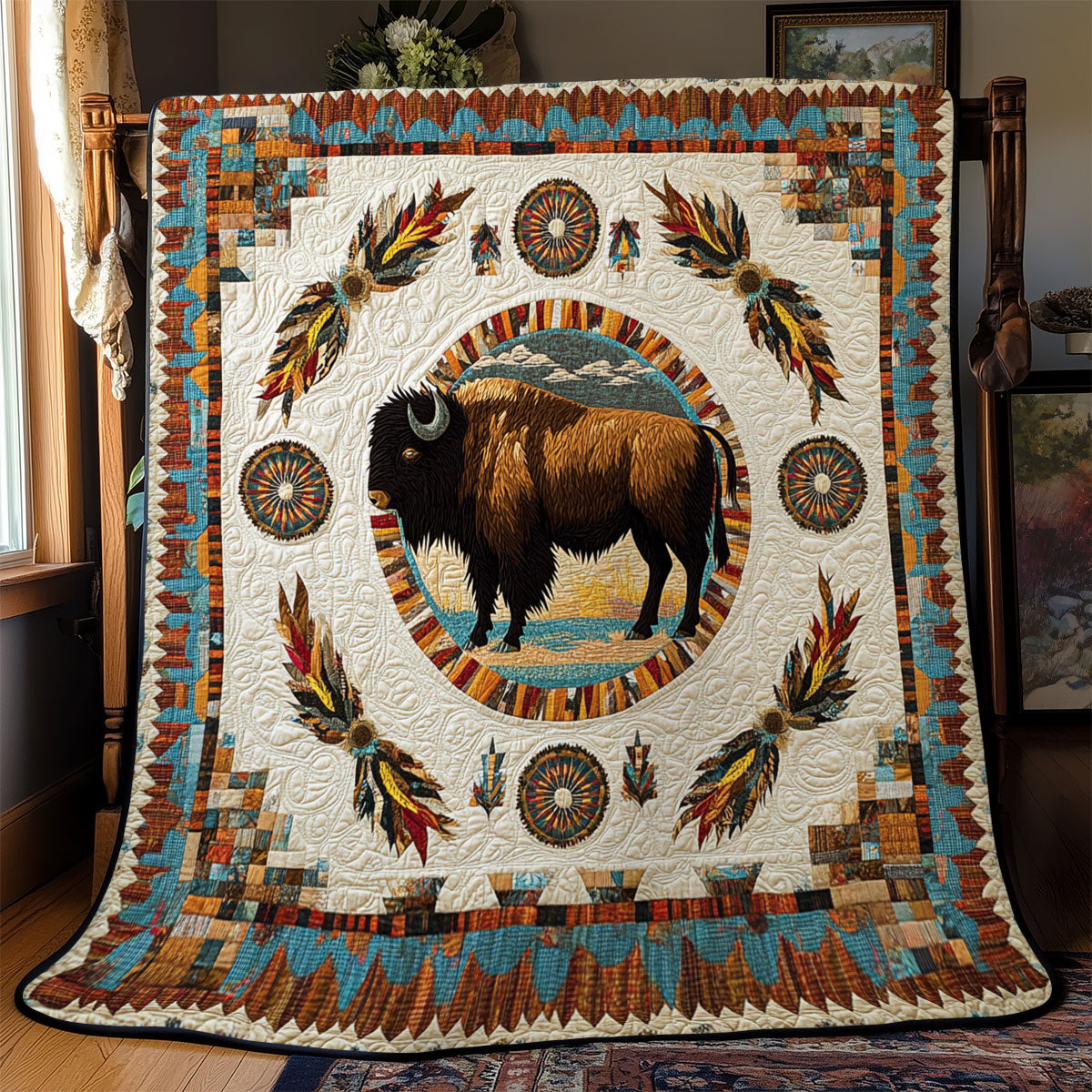 Keeper Of The Plains WJ0701012CL Quilt