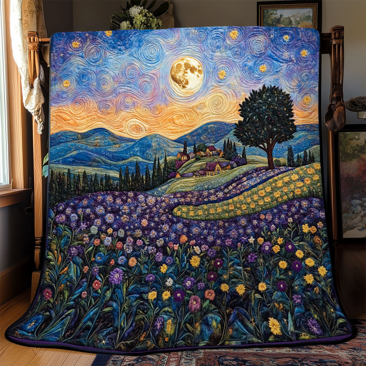 Meadow Blooms WJ1001009CL Quilt