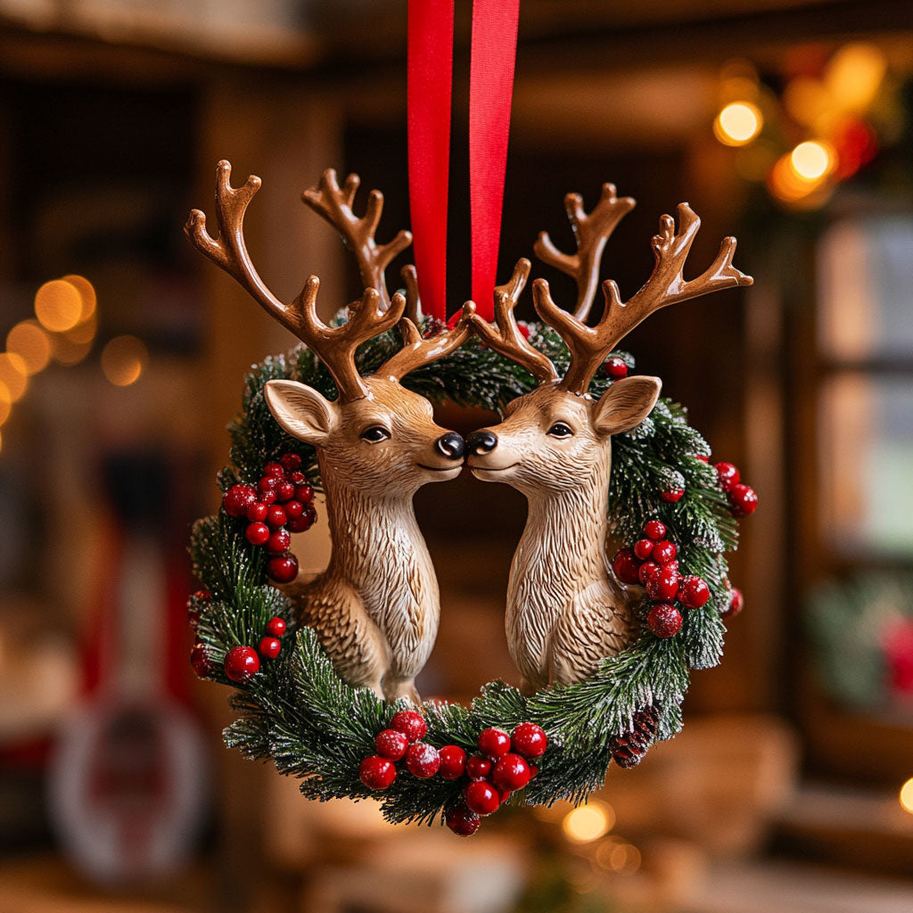 Merry Antlers WJ1110066CL Ornament