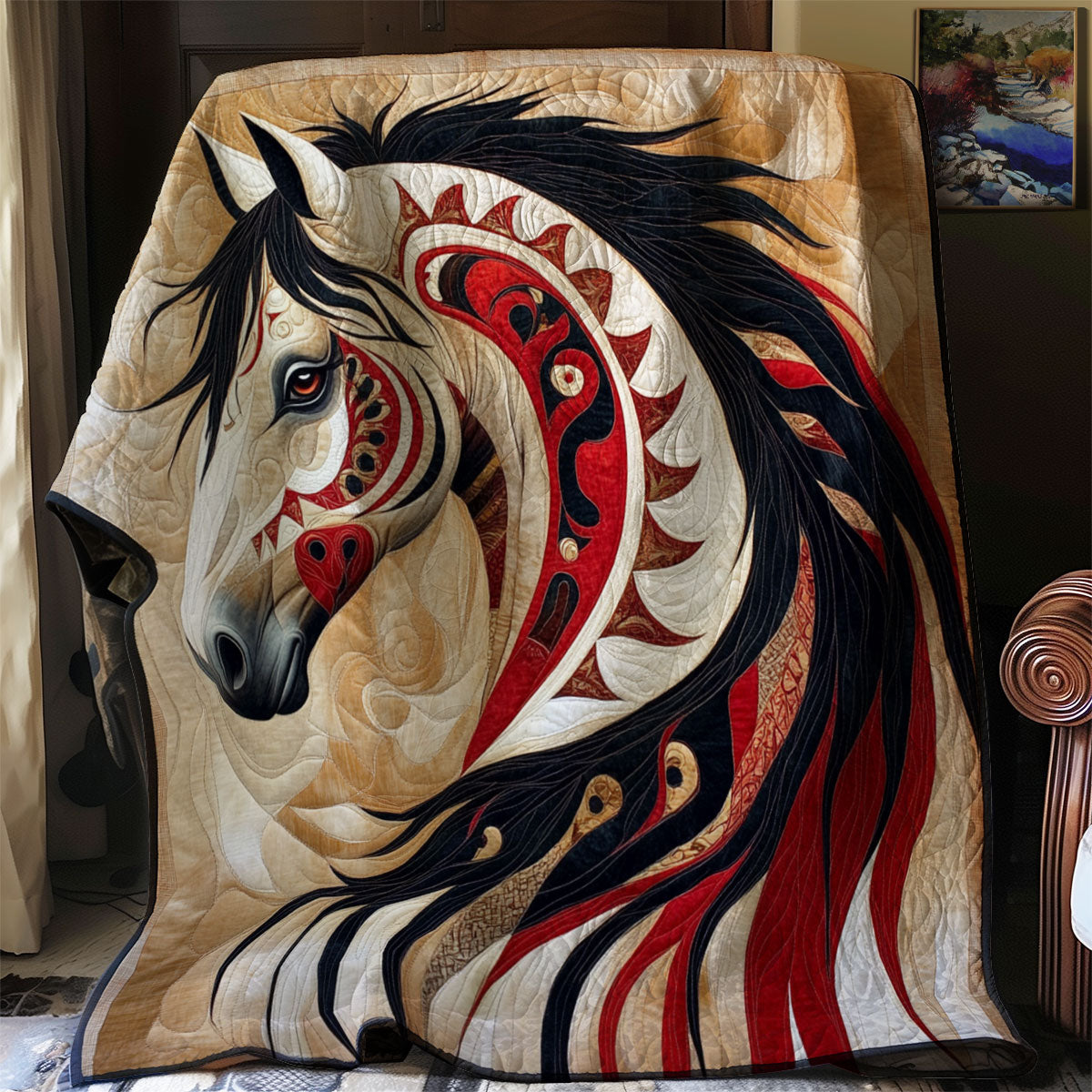 Mystic Plains Steed WJ0801037CL Quilt