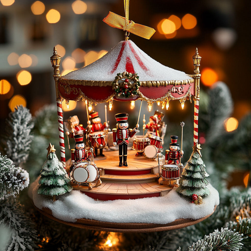 Nutcracker Quartet WJ2511063CL Christmas Ornament
