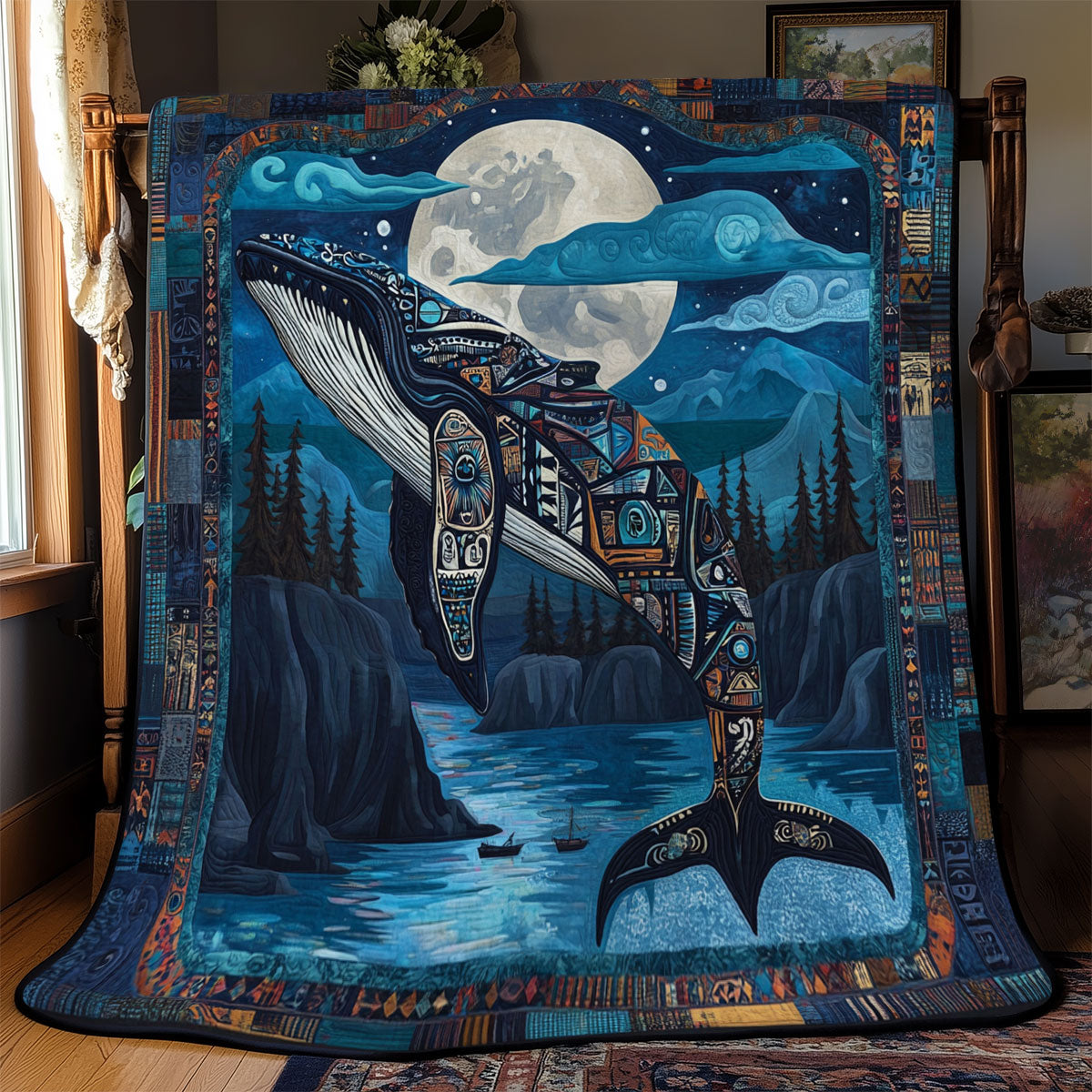 Ocean Guardian Spirit WJ1001050CL Quilt