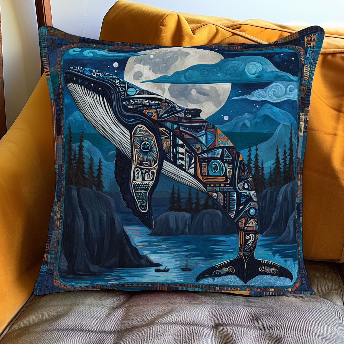 Ocean Guardian Spirit WJ1001104CL Quilt Pillow Case