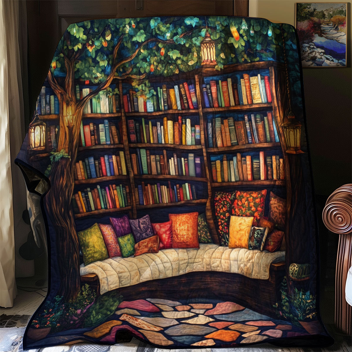 Old Style Library WJ0701023CL Quilt