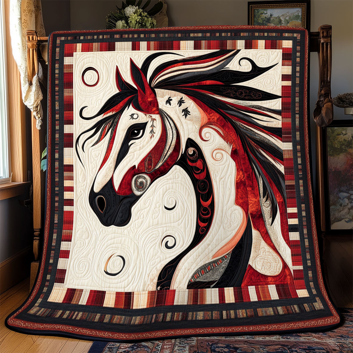 Painted Horse Spirit WJ0801038CL Quilt