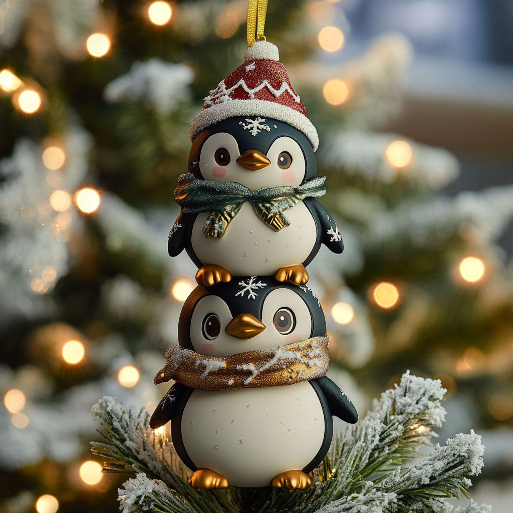 Penguin Christmas WJ2511070CL Christmas Ornament