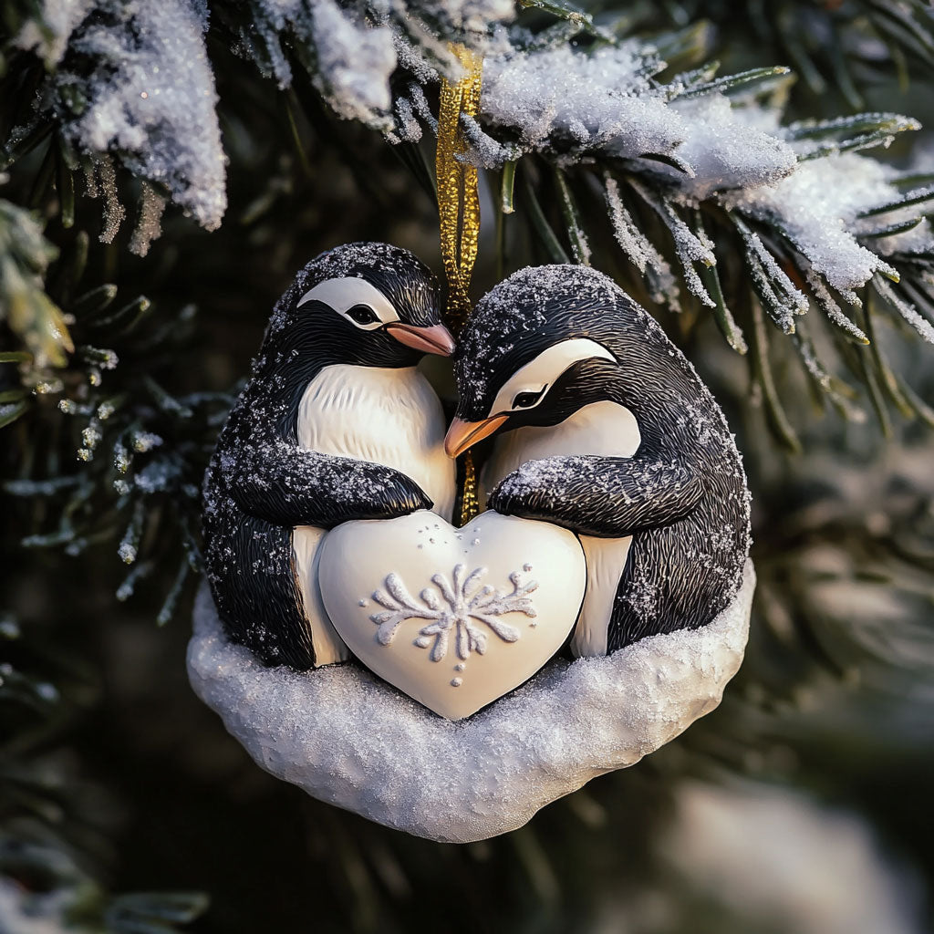 Penguin Partner WJ0312431CL Christmas Ornament