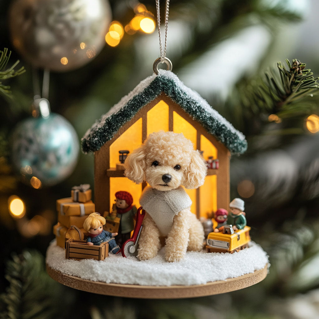 Puppy Playhouse WJ2611042CL Christmas Ornament