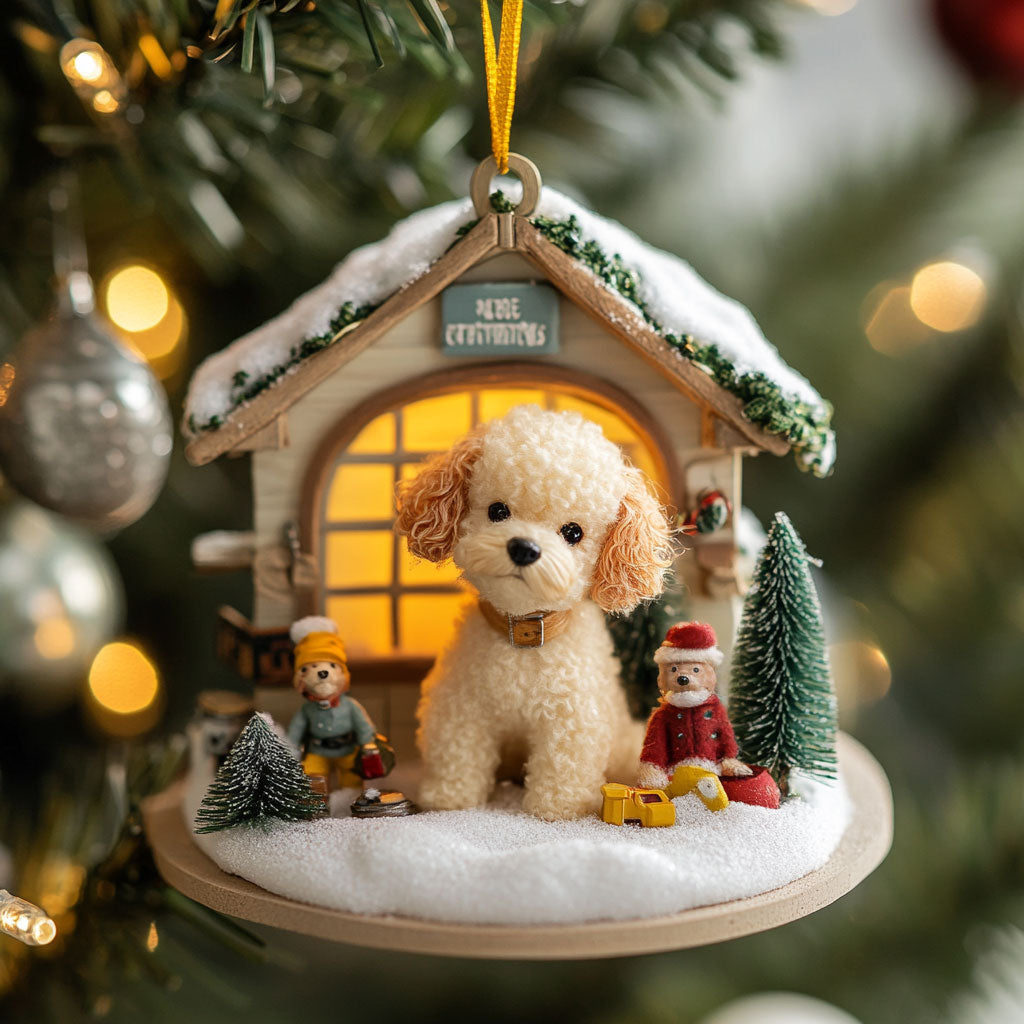 Puppy Toy Den WJ2611044CL Christmas Ornament