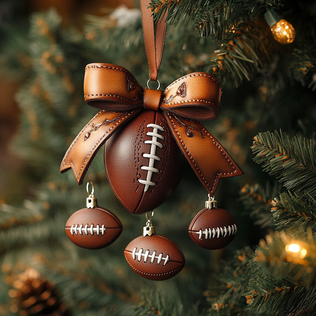 Rugby Gift WJ2611095CL Christmas Ornament