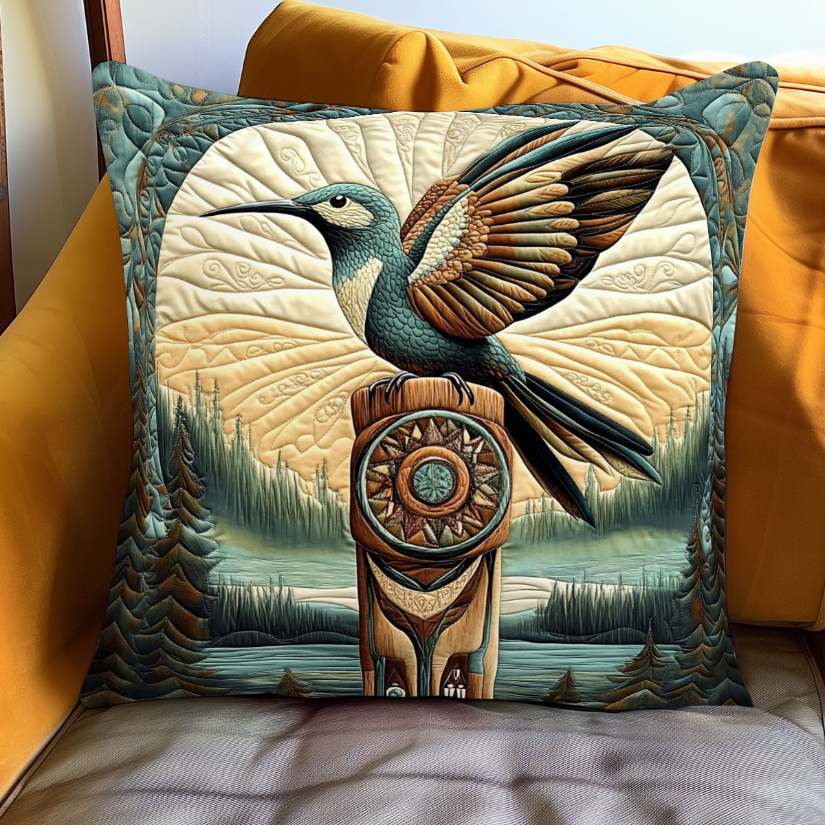 Sacred Hover WJ0801106CL Quilt Pillow Case