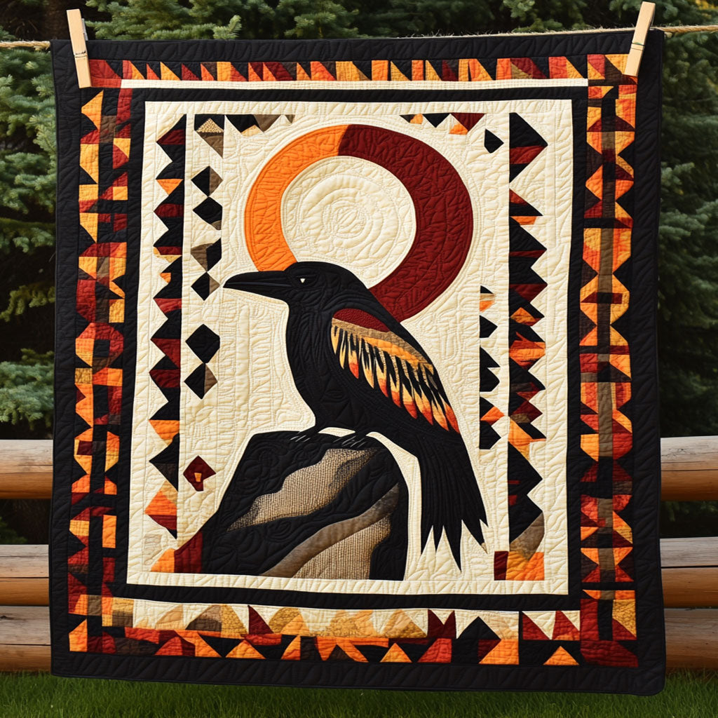 Sacred Raven Spirit WJ1001020CL Quilt