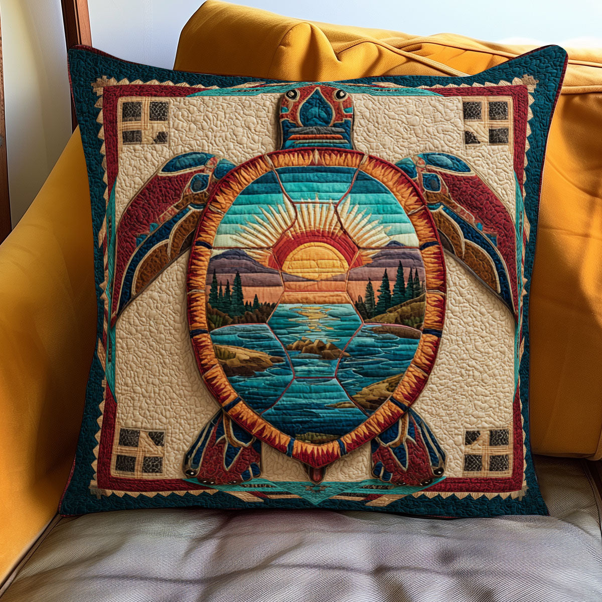 Shell Of Creation WJ1001096CL Quilt Pillow Case