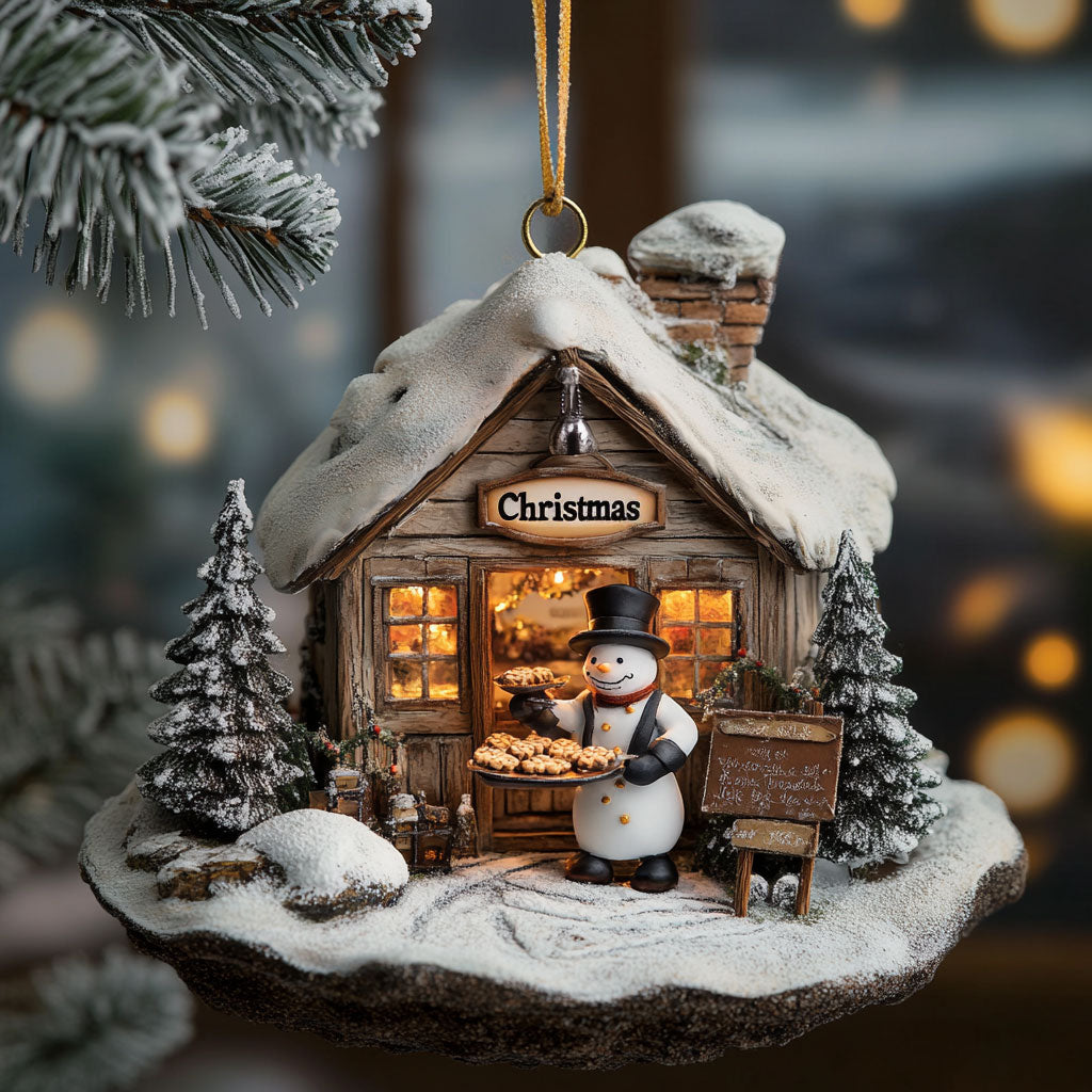 Snowman Sweetery WJ2511093CL Christmas Ornament