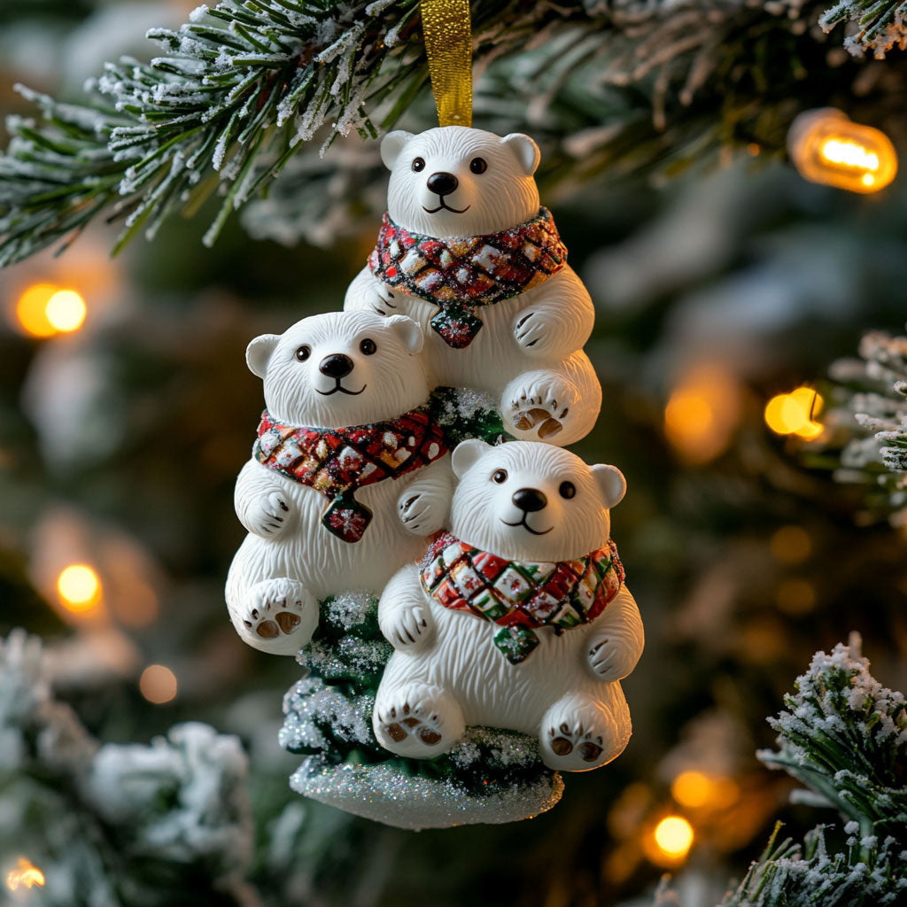 Snowy Polar WJ2611006CL Christmas Ornament