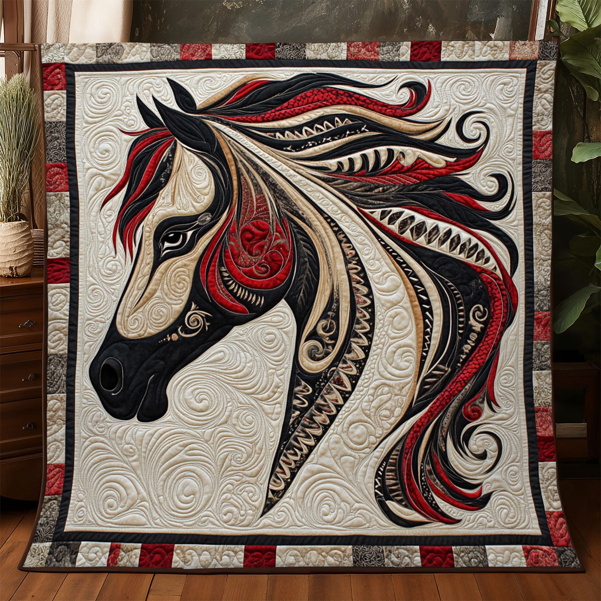 Spirit Horse Vision WJ0801041CL Quilt