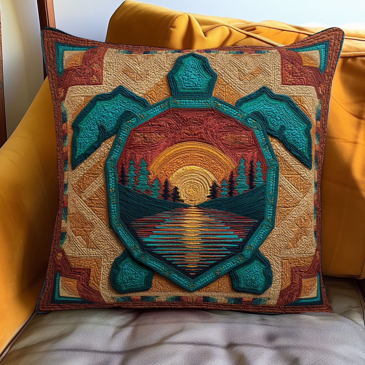 Spirit Shell Vista WJ1001098CL Quilt Pillow Case