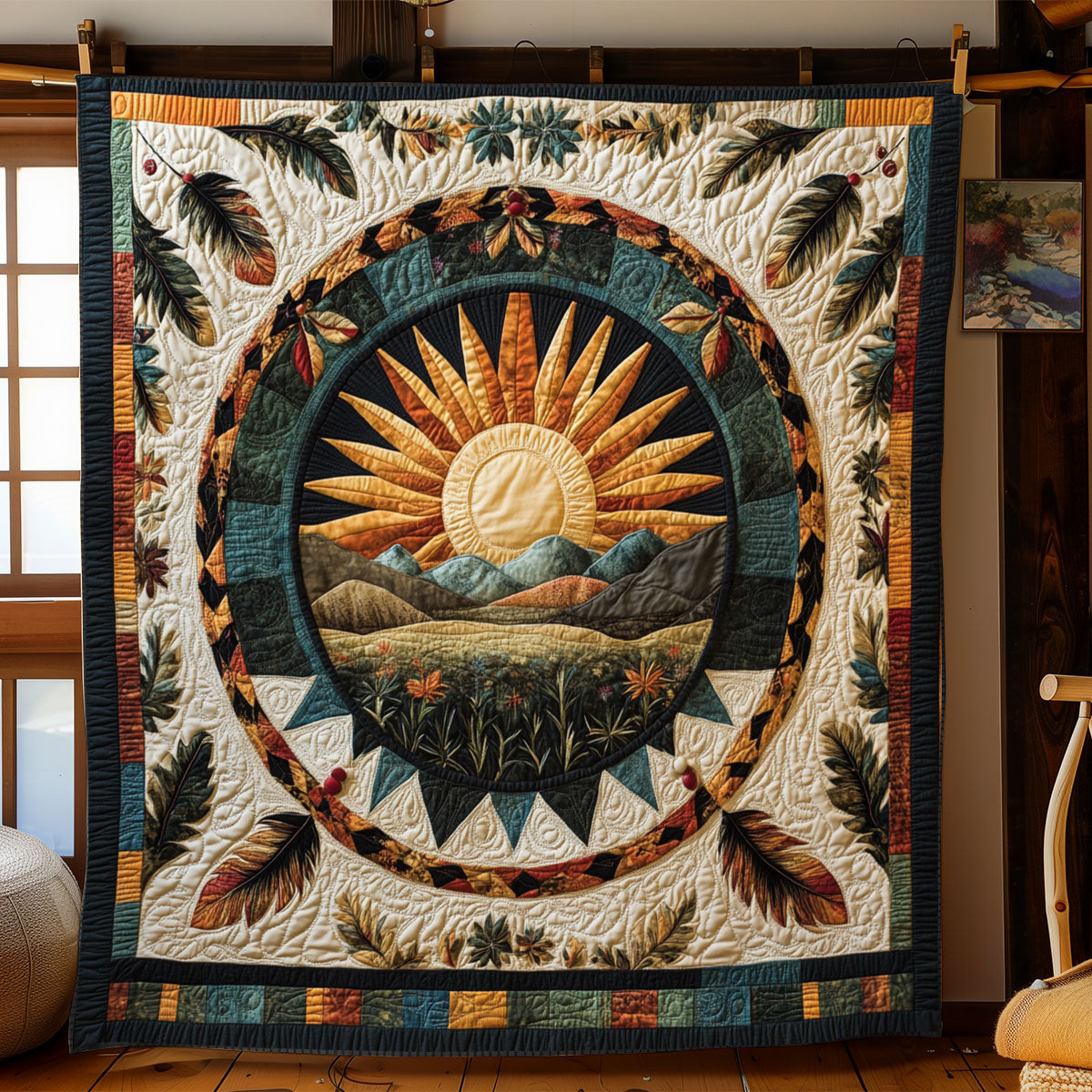 Spirit Sun WJ0801057CL Quilt