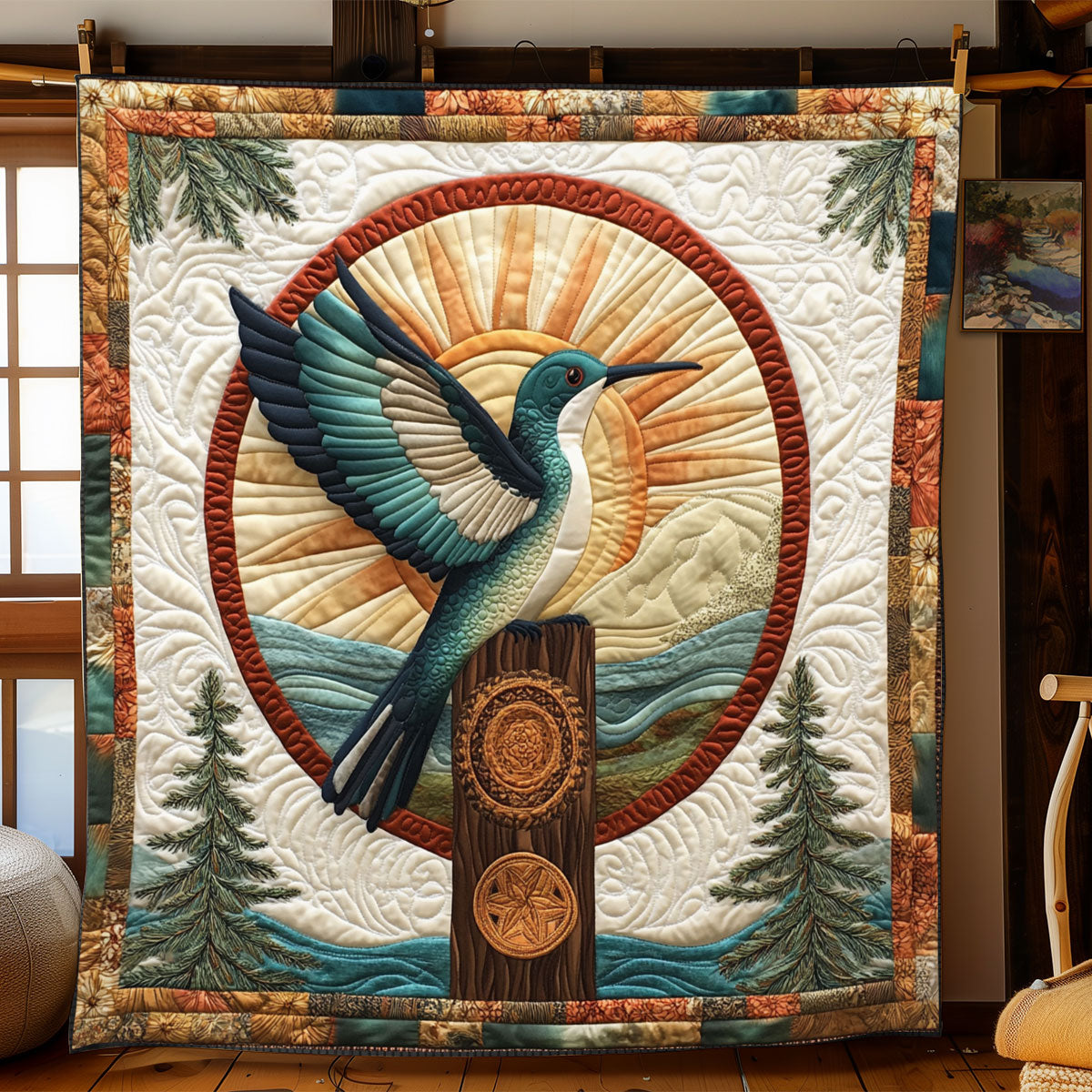 Spirit Wing WJ0801048CL Quilt