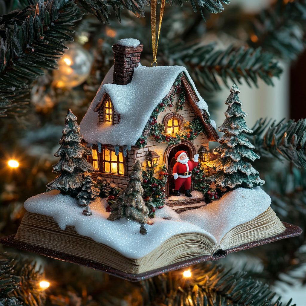 Story Of Santa WJ2411024CL Christmas Ornament
