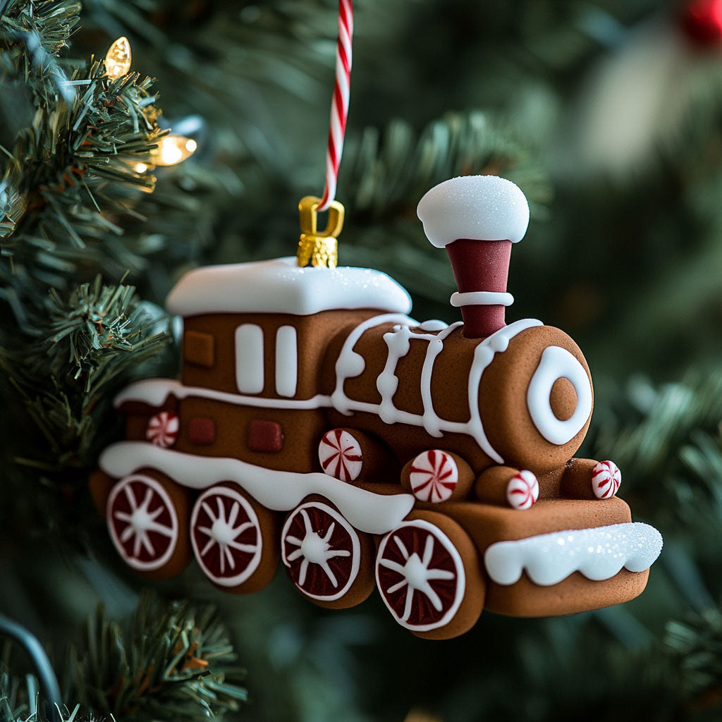 Sweet Christmas Train WJ2611117CL Christmas Ornament