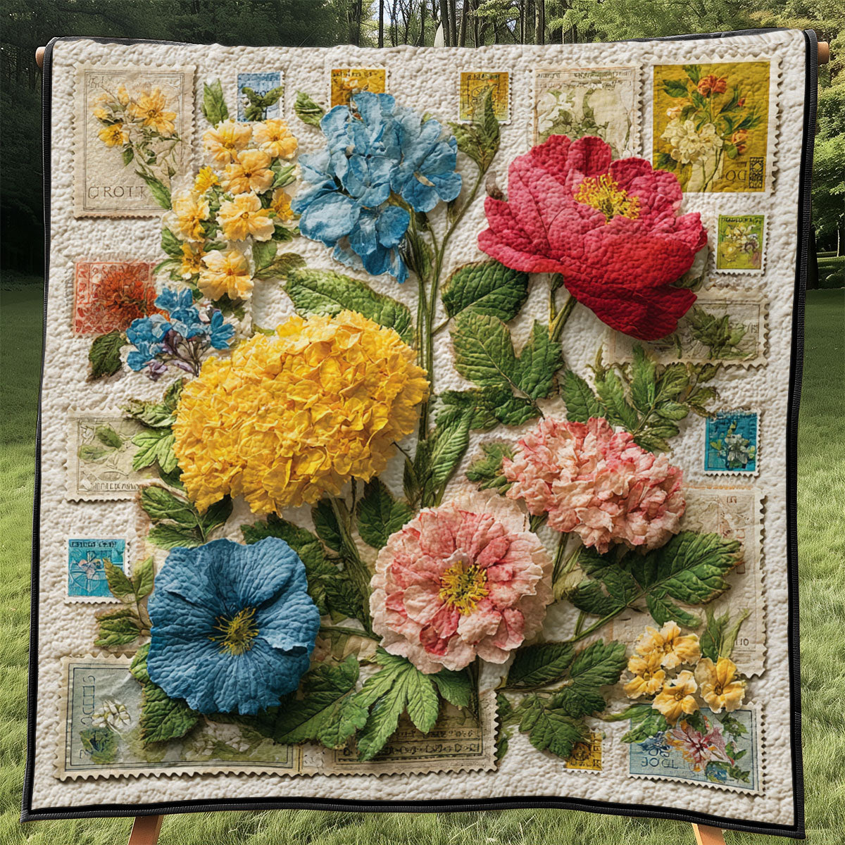 Timeless Postal Garden WJ1001035CL Quilt