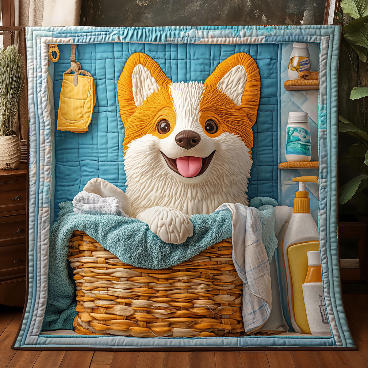 Washing Pup WJ0501013CL Quilt