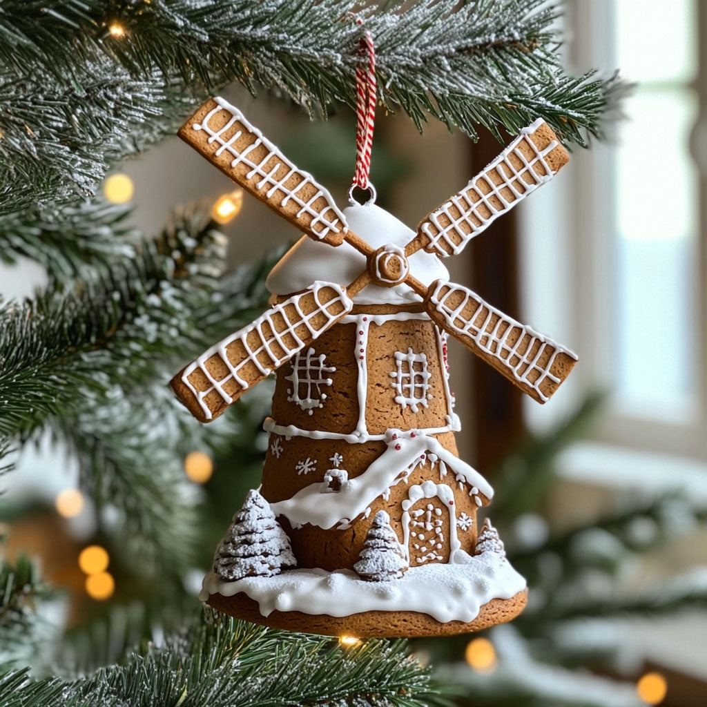 Windmill Ginger WJ0312393CL Christmas Ornament