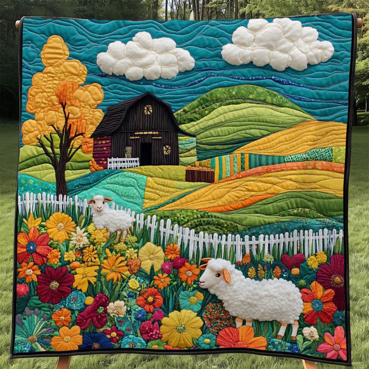 Wooly Meadow WJ0601030CL Quilt