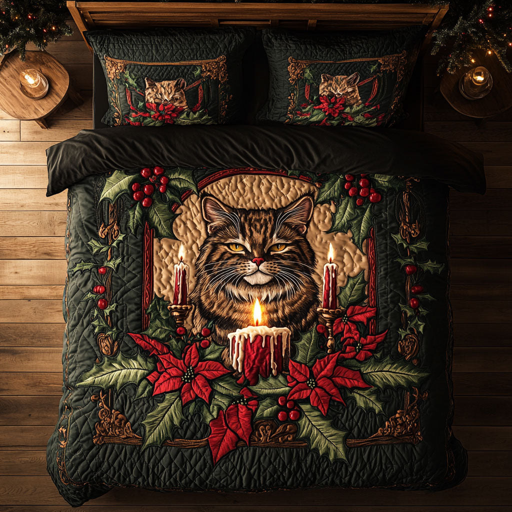 Yuletide Whiskers WJ1110034CL Duvet Cover Set