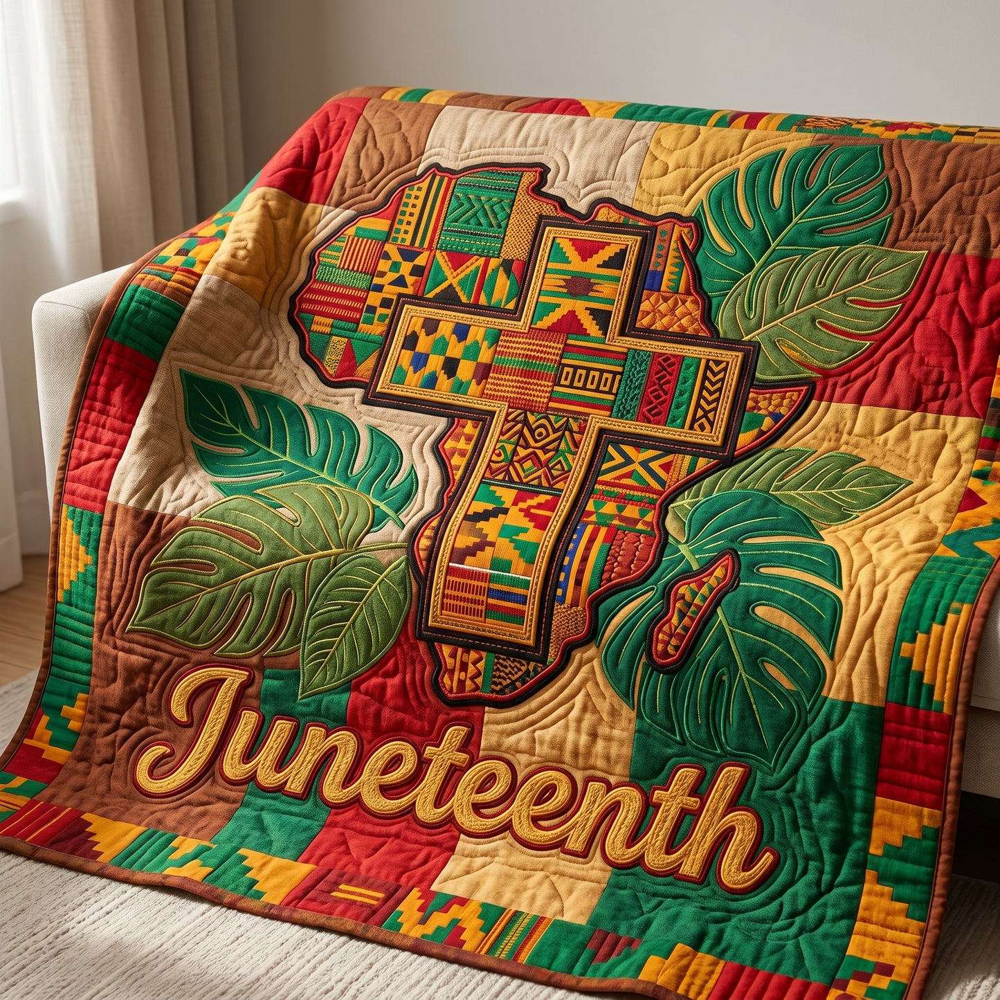 Juneteenth Africa XR2204025CL Quilt